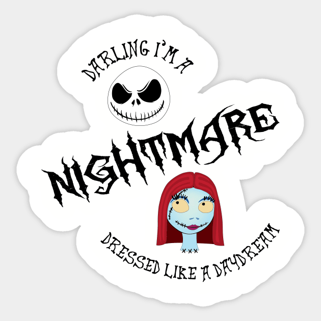 Nightmare Daydream Sticker by KimbasCreativeOutlet